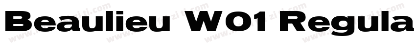 Beaulieu W01 Regular字体转换